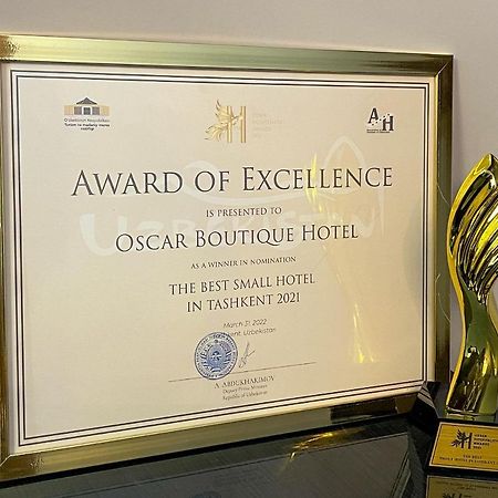 Oscar Boutique Hotel Taszkent Zewnętrze zdjęcie